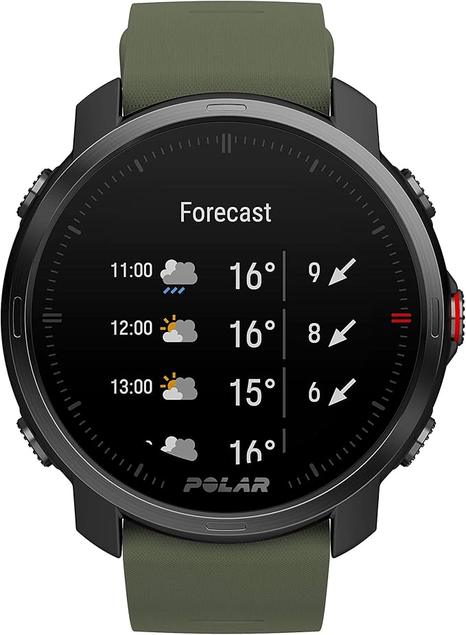 Polar Grit X - Rugged Multisport GPS Smart Watch - Ultra-Long Battery Life, Wrist-based Heart Rate, Military-Level Durability, Sleep and Recovery, Navigation - Trail Running, Mountain Biking