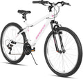 HILAND Adult 26 Inch Mountain Bike, Mens Womens Bicycle, High-Carbon Steel Frame Mountain Bicycle, Sport MTB for Adults, Multi-Color