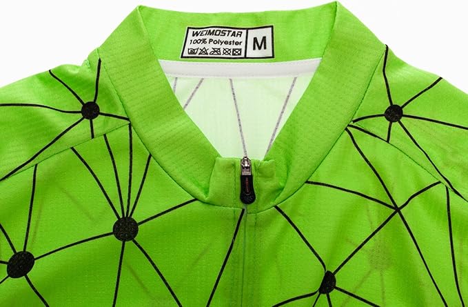 Men's Cycling Jersey Short Sleeve Bike Shirts Bicycle Jacket with Pockets