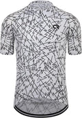 Coconut Ropamo CR Mens Cycling Jersey Short Sleeve Road Bike Shirt with 3+1 Zipper Pockets Breathable Quick Dry