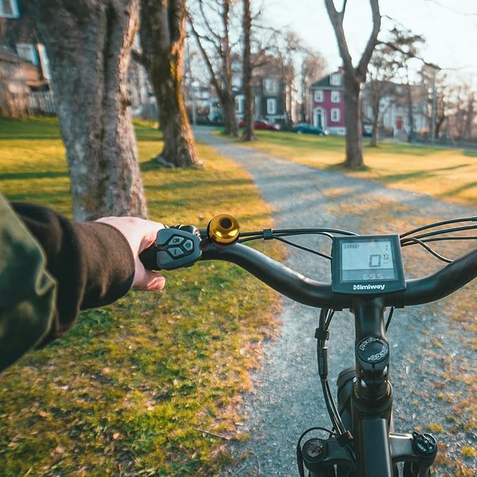 Bike Ring Bell for Adult & Kids – Loud Clear Sound Bicycle Bell, Classic Metal Design, Easy Installation Fits Mountain, Road, Folding Bikes & Scooters