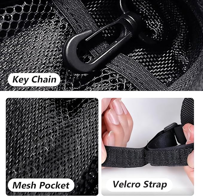 Bike Seat Bag - Bicycle Saddle Bag Under Seat Cycling Accessories Storage Pouch Wedge Pack for Mountain & Road Bike - Blue