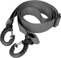 Sling Strap (Grey) - Adjustable Slide up to 58" Long | Includes Metal Clips | Made of Nylon Construction | Durable | Can be Used in Handlebar Bags & Stem Bags | Made in USA