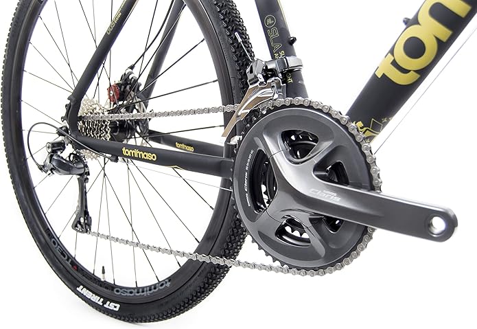 Tommaso Sterrata Sport Performance Aluminum Gravel Bike Carbon Fork Shimano Claris 24 Speeds Road Bicycle Men Road Bikes for Men