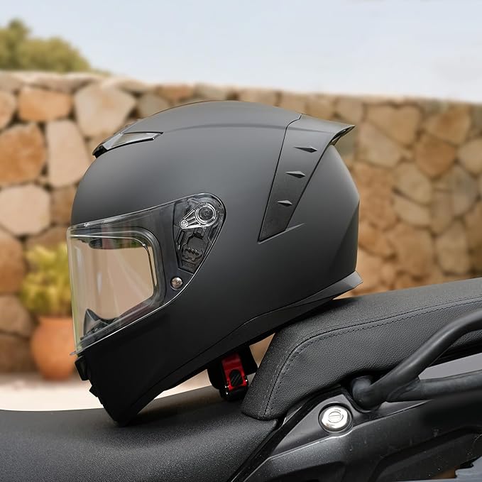 Motorcycle Helmets Full Face WS-611 Street Bike Motorbike Helmet for Adults Men Women DOT Approved
