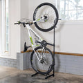 StoreYourBoard CycleStand Pro Vertical Bike Floor Stand, Indoor Bicycle Rack for Garage, Upright Bike Mount Storage, Holds MTB, Road, and Ebike Stand, Bike Parking Rack, Fits Tires up to 3.5″