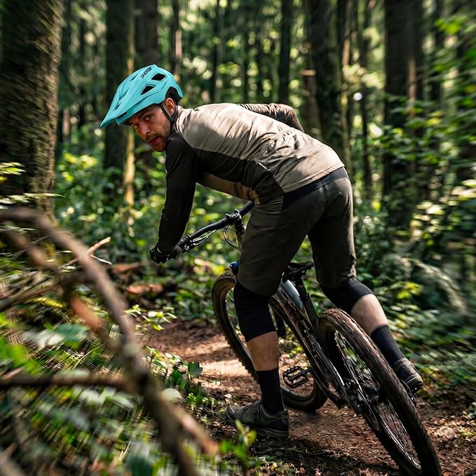 BATFOX NTA 8776 E-Bike & Mountain Bike Helmet for Adults Youth, E-MTB Cycling Helmet for Men Women (52-60CM)