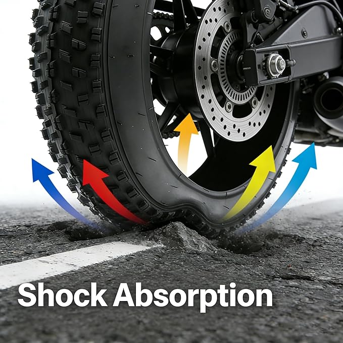2 Pack 20x3.0/20x4.0/24x4.0/26x3.0/26x4.0 Fat Bike Tires and Tubes Set, 20 Inch All-Terrain Tires, for Mountain Ebikes Snow Bikes Beach