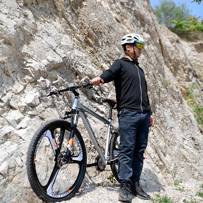 EUROBIKE 29 inch Mountain Bike,21 Speed Bikes for Men, Bicycle with Disc Brakes for Men or Women Adults