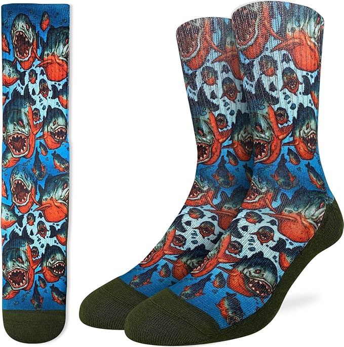 Good Luck Sock Novelty Crew Socks for Adults - For Men, Women and Teens