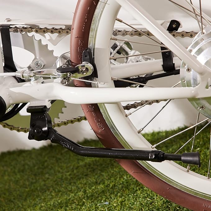 N+1 Aluminum Alloy Center Mount Kickstand for 20"-28" Mountain, Road, BMX, MTB & Kids' Bikes