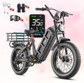 2025 Juliet Pro 2/Juliet Electric Bike for Adults 43MPH/34MPH Peak 5400W/1200W 60V 70AH/48V 60AH Ebike 220+Miles Long Range Electric Bike 20"*4.0 Fat Tires Step Thru Full Suspension Electric Bycicle