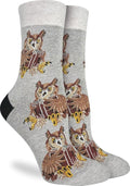 Good Luck Sock Novelty Crew Socks for Adults - For Men, Women and Teens