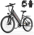 Electric Bike for Adults, 1500W Peak E bike with 48V 12Ah Internal Removable Battery, 26" Electric Bicycle Up to 25MPH, 65 Miles Long Range, 5 Modes & 7 Speeds, Lightweight Cruiser E-bike for Commute