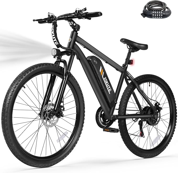 M200 Electric Bike for Adults – 21-Speed Gear 27.5" Mountain E-Bike, 1200W Peak Brushless Motor 28MPH, 48V 10.4Ah&13Ah Removable Battery, Up to 55-65 Miles Range, Step Over Commuter E-MTB, NFC Unlock