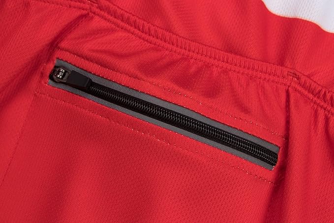 Coconut Ropamo CR Mens Cycling Jersey Short Sleeve Road Bike Shirt with 3+1 Zipper Pockets Breathable Quick Dry