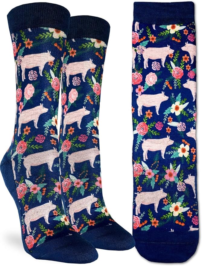 Good Luck Sock Novelty Crew Socks for Adults - For Men, Women and Teens