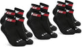 GripGrab Classic Low Cut Summer Cycling Socks Single & Multipack Short Coolmax Bicycle Socks for Spinning Indoor Biking