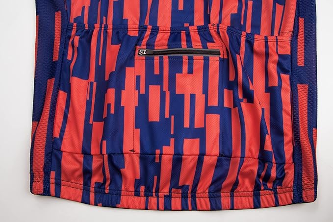 Coconut Ropamo CR Mens Cycling Jersey Short Sleeve Road Bike Shirt with 3+1 Zipper Pockets Breathable Quick Dry