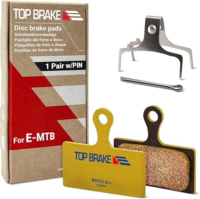 TOP BRAKE Disc Bike Brake Pads Compatible with Shimano XTR M9000/9020 Deore XT M785/ M8000 | MTB/eMTB/Gravel/Cross Country(XC)/Trail/All Mountain/Cycling