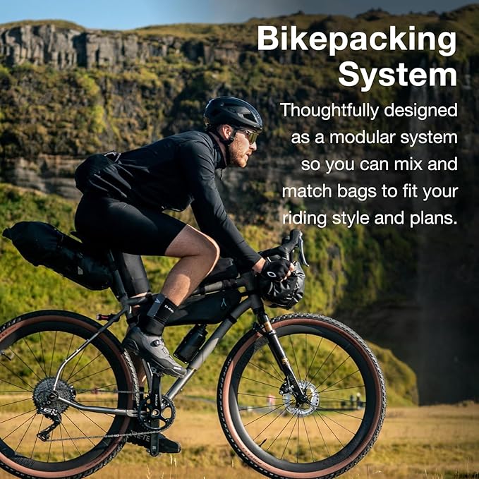 Osprey Escapist Biking Frame Bag for Men and Women, Black, Large