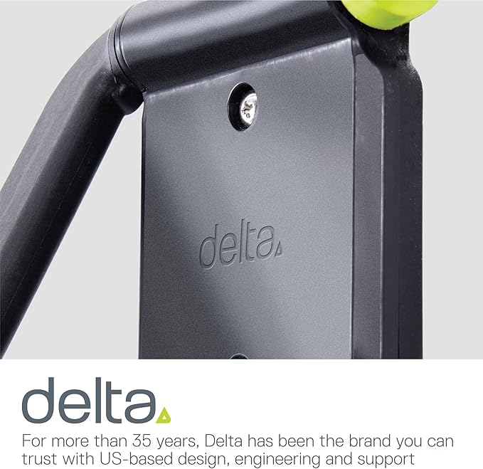 Delta Wall Ride Bike Rack Wall Mount with Tire Wall Guard (4-Pack) Cycle – Vertical Bike Mount Holds Up to 100 lbs – Fully Adjustable Vertical Hook Design Provides Easy Bicycle Storage