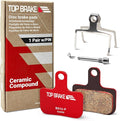 TOP BRAKE Disc Bike Brake Pads Compatible with SRAM Level Ultimate/T/TL/TLM B1, Force eTap AXS, Red eTap AXS (Gen. 2) | MTB eMTB Gravel Cross-Country(XC) Racing Trail