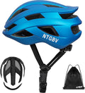 Adult Bike Helmet for Men/Women with Helmet Bag 2 Removable Moisture-Wicking Liners Adjustable Dial Comfort Fit Lightweight Shockproof CPSC 1203 Safety Certified for Road-Ready/Urban-Commute/MTB