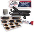 RocRide 16-PC Inner Tube Patch Bicycle Repair Kit. Also for Inflatable Dinghies, ATVs, BMX and Motorcycles.
