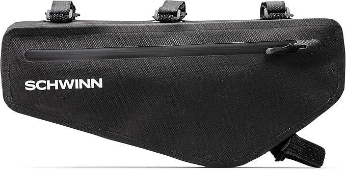 Schwinn Explorer Bike Bag, Tool Free Attachment, Waterproof, Bicycle Storage Accessories