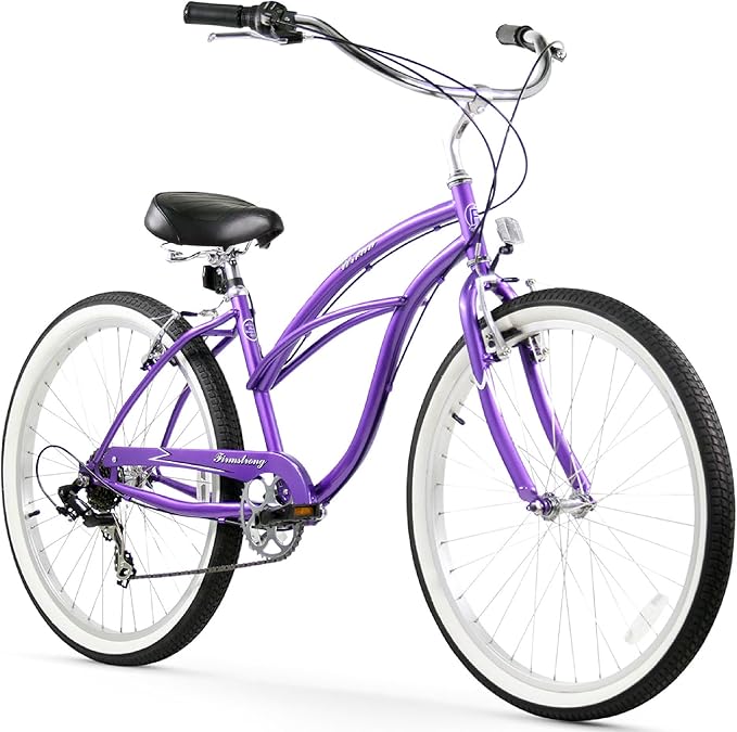 sixthreezero Urban Lady Beach Cruiser Bike, Women's 3 Speed Hybrid Bicycle