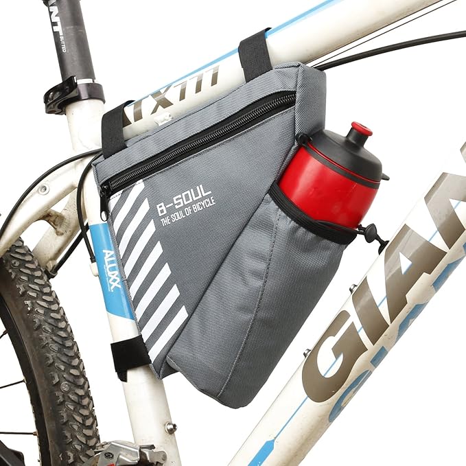 UPANBIKE Triangle Frame Bag - 1.5L Polyester Storage Bag for Road and Mountain Bikes