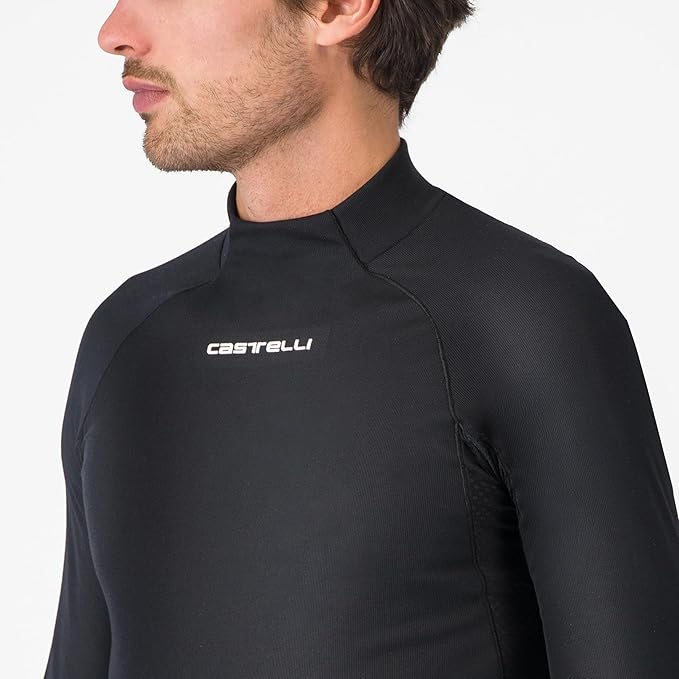 CASTELLI Men’s Flanders 2 Long Sleeve Baselayer, Premium Insulation & Breathability for Cold Road Cycling, Biking Rides