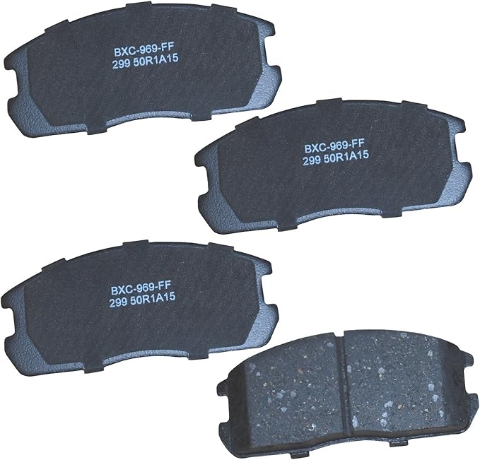 Bendix Premium SBC299 Ceramic Front Brake Pads for Dodge Colt 1991-1985, Mitsubishi Mirage 1990-1985, Plymouth Colt 1991-1985
