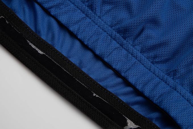 Men's Cycling Jersey Short Sleeves Bike Jersey 1/3 Zipper Solid Color Club Fit, Biking Cycling Shirt Zipper Pocket