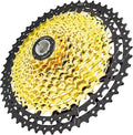VG SPORTS 8/9/10/11/12 Speed Ultra-Light Bike Cassette for Mountain Bike 11-40T/11-42T/11-46T/11-50T/11-52T MTB Cassette Lightweight Aluminum Bracket Cassette
