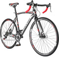 EUROBIKE Road Bike,21 Speed Bicycle with Disc Brake,700C Wheels Road Bikes for Men or Women,49cm/54cm Frame for Adult Cycling Bicycle