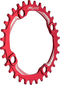 Funn Solo Narrow Wide Chainring for 9 10 11 12 Speed Chain, Fits 104mm BCD Interface Crankset, Single Speed Bike Chain Ring for MTB, BMX Bike, Gravel Bike and Road Bike