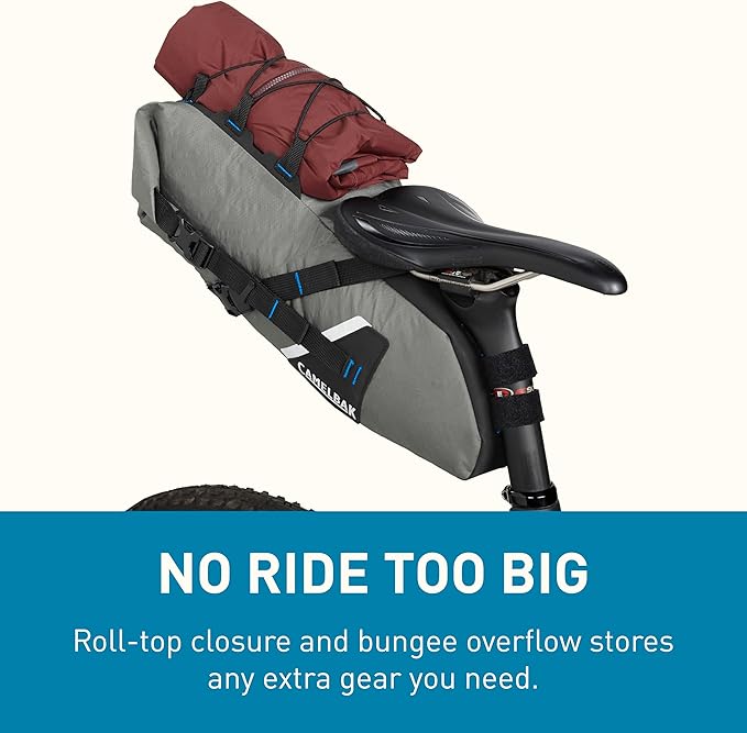 CamelBak M.U.L.E. 9 Bikepacking Rolltop Waterproof Saddle Bag