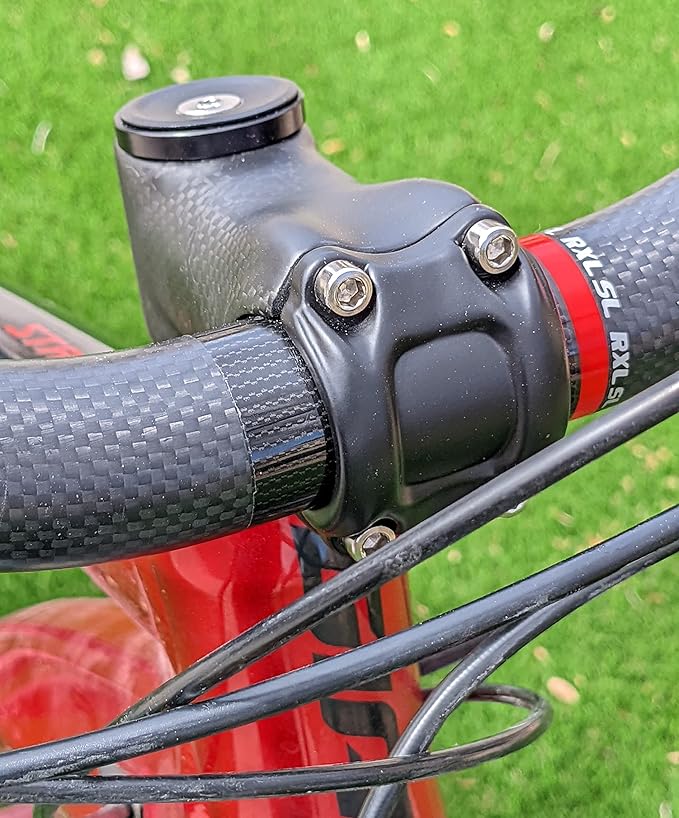 RXL SL Carbon MTB Stem, Mountain Bike Stem 31.8, Road Bike Stem 6 17 Degree 70mm 80mm 90mm 100mm 110mm 120mm 130mm Fixie Handlebar Stems for Downhill Enduro XC
