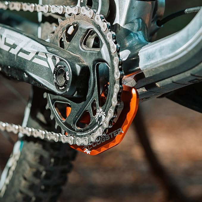 FortiGuard Alloy MTB Bash Guard -A ISCG05 Bicycle Chain Guard for 26T-36T Chainrings, Bike Taco Bash for Your Mountain Bike Chain, BMX Chain
