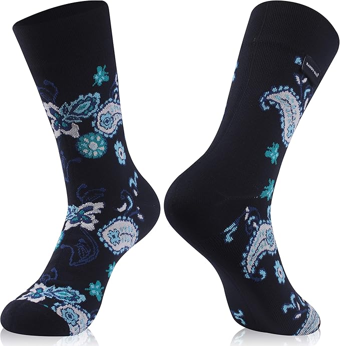 RANDY SUN Waterproof Breathable Socks, [SGS Certified] Unisex Novelty Skiing Trekking Hiking Wading Trail Socks