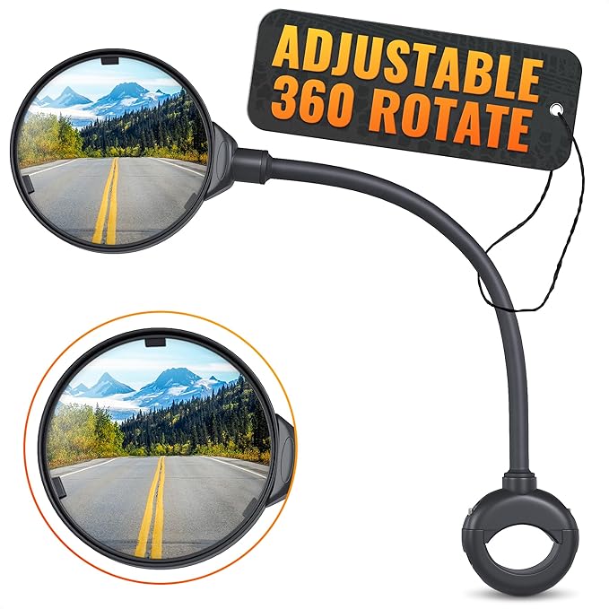 Bike Mirror Handlebar Mount - Bicycle Mirrors For Handlebars Bike Rear View Mirror For Bicycle Mirror For Bike - Mirrors For Handlebars Bike Gear