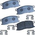 Bendix Premium SBC176 Ceramic Front Brake Pads for Honda Civic 1981, Prelude 1981-1979