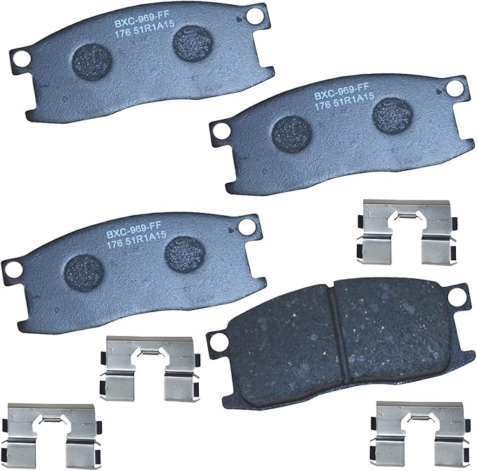 Bendix Premium SBC176 Ceramic Front Brake Pads for Honda Civic 1981, Prelude 1981-1979