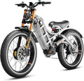(2025 Version) Eahora Romeo Pro 2 4000W Dual Motor Ebike,46MPH 52V 70AH Battery 200Miles Long Range Ebike,Full Suspension 26'' Fat Tire Electric Bike for Adults with APP Control