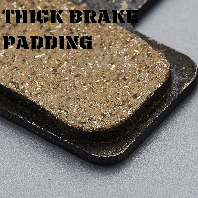 2 Pairs Brake Pads for TRP Tektro Shimano Deore Br-M575 M525 M515 T615 T675 M505 M495 M486 M485 M475 M465 M447 M446 M445 M416 M415 M395 M375 M315 M355 C601 C501(Resin,Semi-Metallic,Sintered Metal)