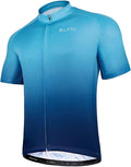 ROTTO Cycling Jersey Mens Bike Shirt Short Sleeve Gradient Color Series