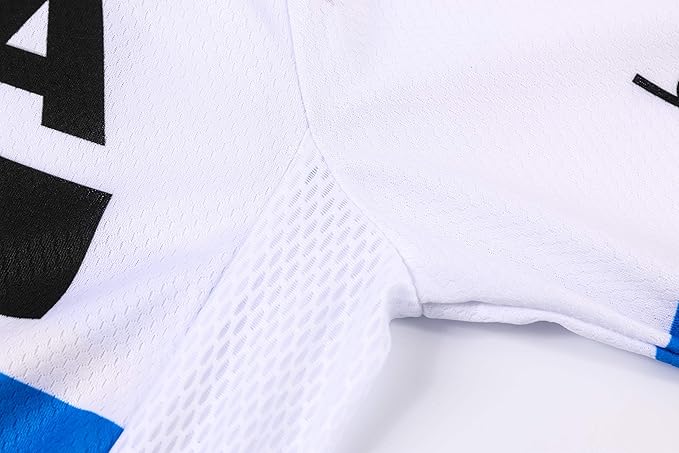 Men's Cycling Bike Jersey Short Sleeve Biking Shirt with 3 Rear Pockets + Zipper Pocket Breathable Quick Dry Bicycle Jersey