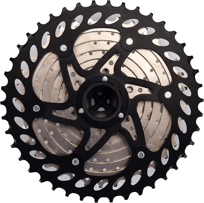 CYSKY 8/9/10/11/12-Speed Cassette 11-25T/28T/32T/34T/36T/40T/42T/46T/50T/52T Bike Sprocket Freewheel Compatible with Shimano, Sram HG Hub, Fit for Mountain Bike, Road Bike, MTB Cassette